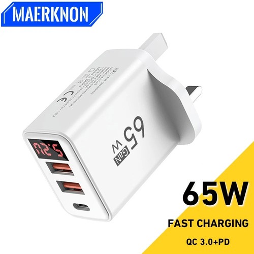 65w usb fast charger - 65w, c
