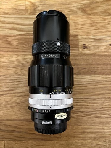 Nikon nikkor 200mm f4 - nikon, q.c