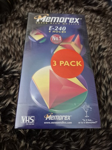 Memorex 240 blank - memorex,