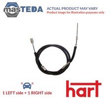 218 856 HANDBRAKE CABLE PAIR REAR HART 2PCS FOR AUDI 80 B4,80 B3,8C2,8C5,8A2
