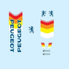 Peugeot Bicycle Frame Stickers