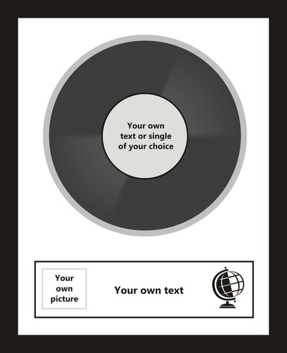 Your own personalised vinyl - personalised, 7"