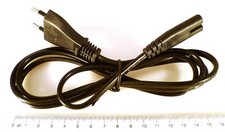 Euro 2 Pin Power Lead to Figure of 8 Connector 2.5A 250V MBJ4-03