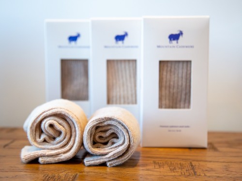 Ladies cashmere mix - 1x, socks
