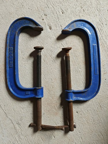 Pair vintage record - of,