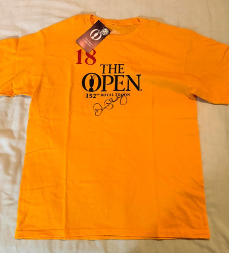 Rory mcilroy signed open - mcilroy,
