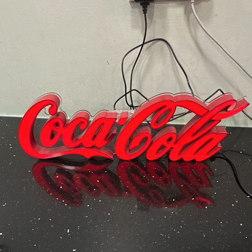 Coca cola red - light, up