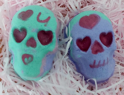 Skull bath bomb - skull,