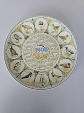 Wedgwood 1990 calendar plate - calendar,