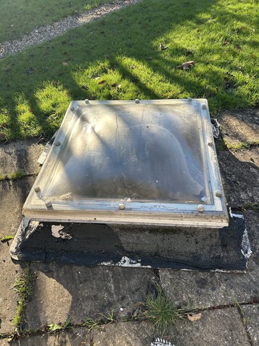 Flat roof dome sky light - flat,