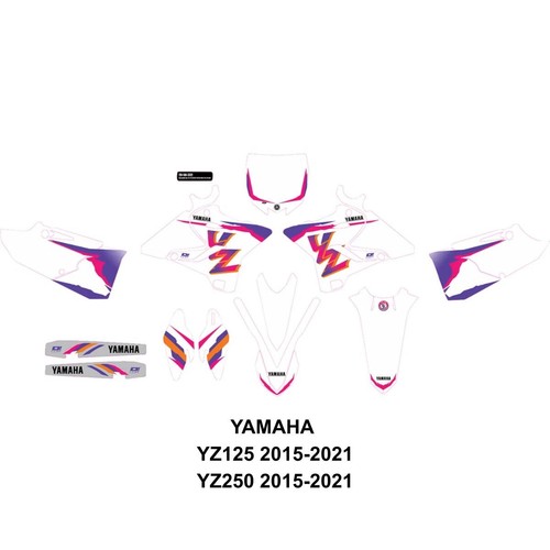 Cor retro yamaha - d'cor,