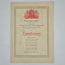 Royal Opera House Programme
