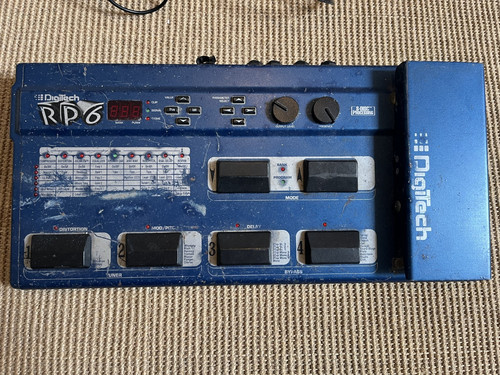 Digitech rp6 multi effects - rp6, multi-effects