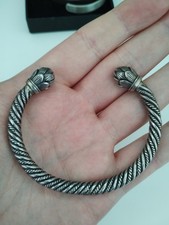 Pure Silver Mens Torque