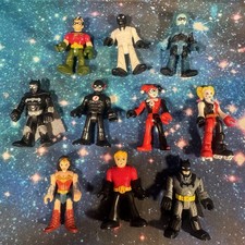 Fisher-Price Imaginext DC Super Friends Batman and Friends Bundle x 10 Figures