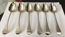 Antique Georgian 6 X HM Solid