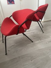 PAIR Armchairs model TU-612, designed by Olof Kettunen 1950s Vintage Chair Rare