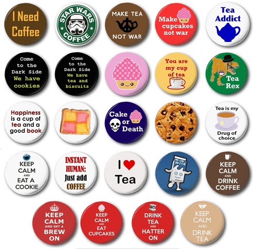 Tea coffee cake various - &,