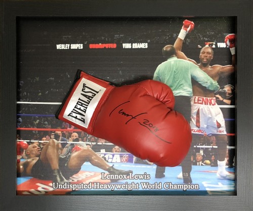 Dome framed lennox lewis - dome,