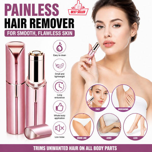 Flawless electric facial - facial, hair