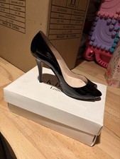 L K Bennett Black Platform