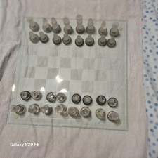 Glass Chess Set Board Game