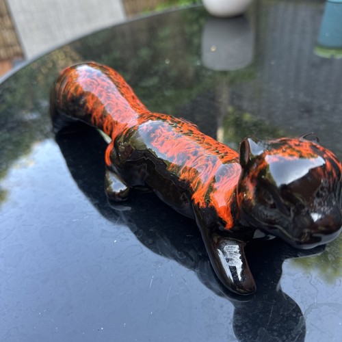 Rare redware high gloss - gloss,