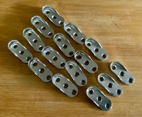 Job lot oval wardrobe rail - oval, end
