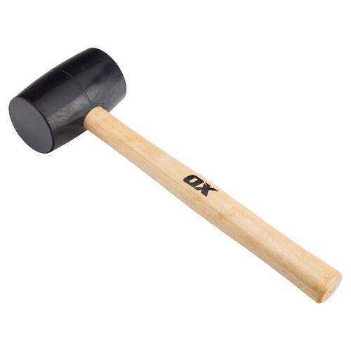 Trade black rubber mallet - ox,