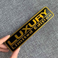 1x Luxury Limited Edition Logo