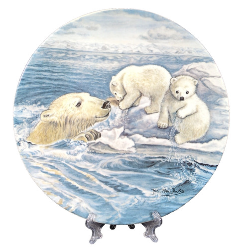 River shore collector plate - river,