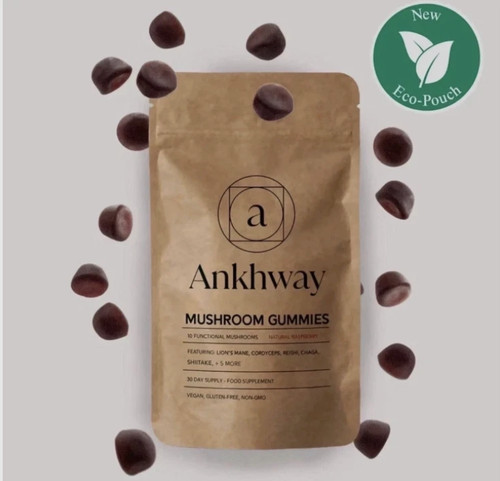 Ankhway mushroom gummies - mushroom, 10