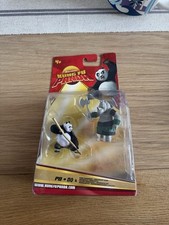 Kung Fu Panda Dreamworks Rhino Commander & Po Figure Pack Mattel 2008