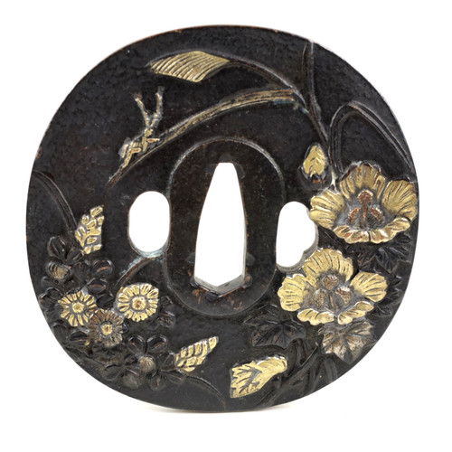Antique japanese tsuba - antique,