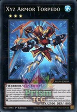 1st ed Xyz Armor Torpedo super rare AGOV-EN039 Yugioh