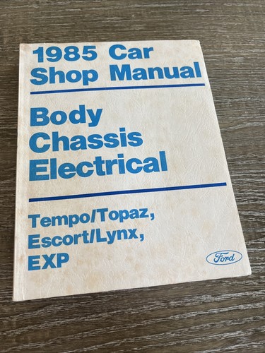 1985 ford car shop - ford,
