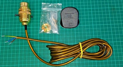 Brass prewired wooden - ,