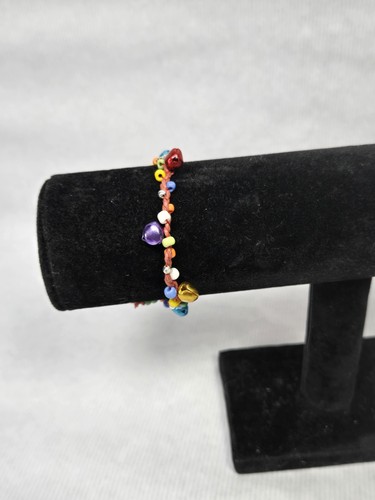 Multicoloured plastic bead - , and