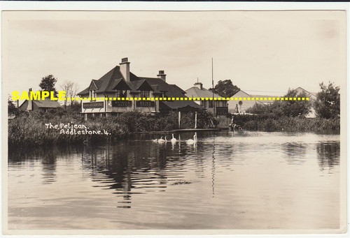Addlestone 1956 real - addlestone, photo