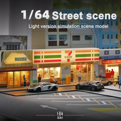 Convenience store diorama - convenience,