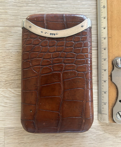 Antique crocodile and - antique,