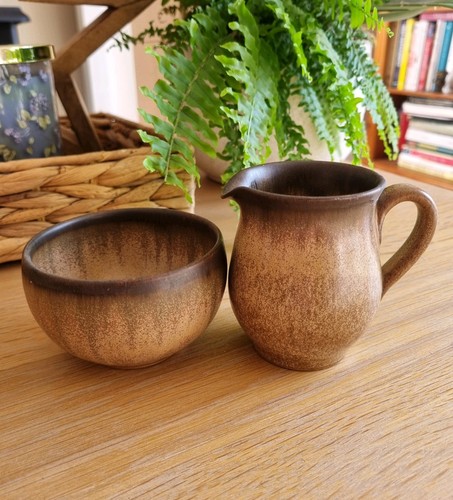 Denby romany milk jug open - milk,