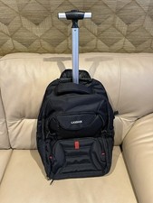 Rolling Backpack 17" Black and