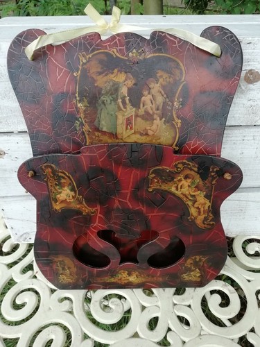 Victorian hand painted - hand, papier