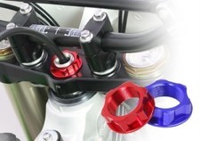 ZETA STEERING STEM NUT RED