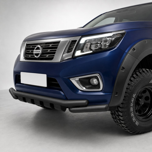 Nissan navara d23 black front - nissan,