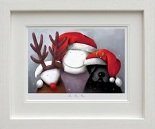 Ho Ho Ho by Doug Hyde. Mounted