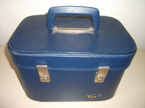 Retro navy blue vanity - retro,