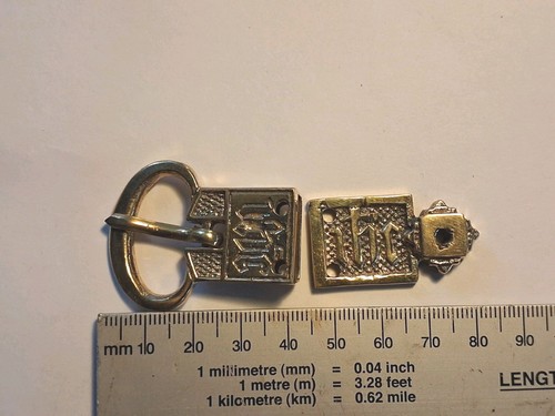 Early medieval buckle and - buckle, belt