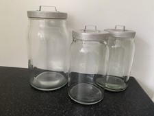 IKEA Vintage Burken Glass Jars